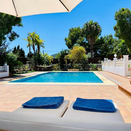 Villa Con Piscina Gigante Sant Francesc de s'Estany Extérieur photo