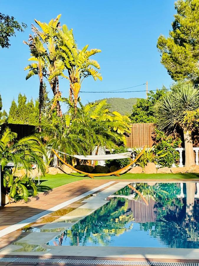 Villa Con Piscina Gigante Sant Francesc de s'Estany Extérieur photo