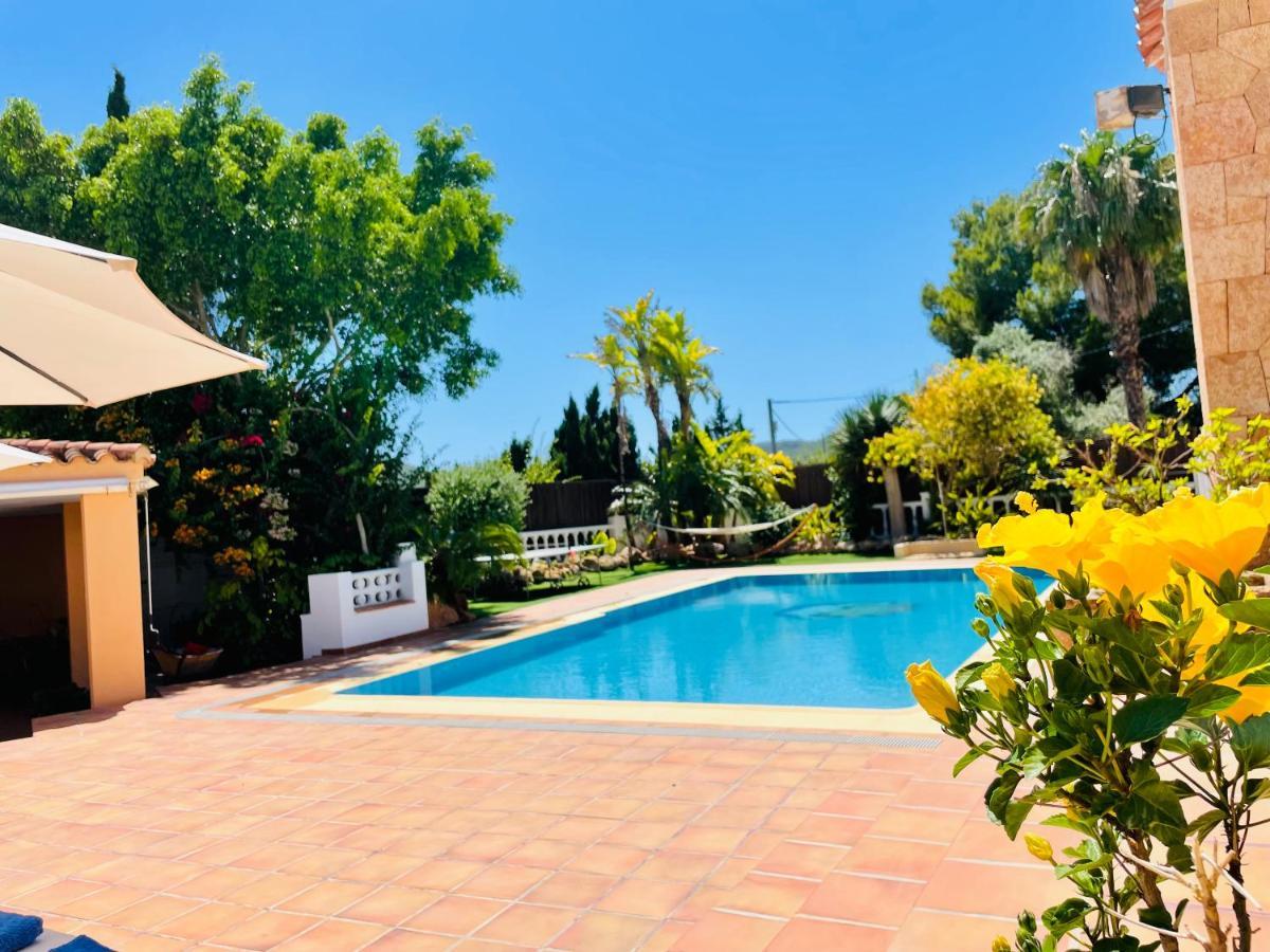 Villa Con Piscina Gigante Sant Francesc de s'Estany Extérieur photo