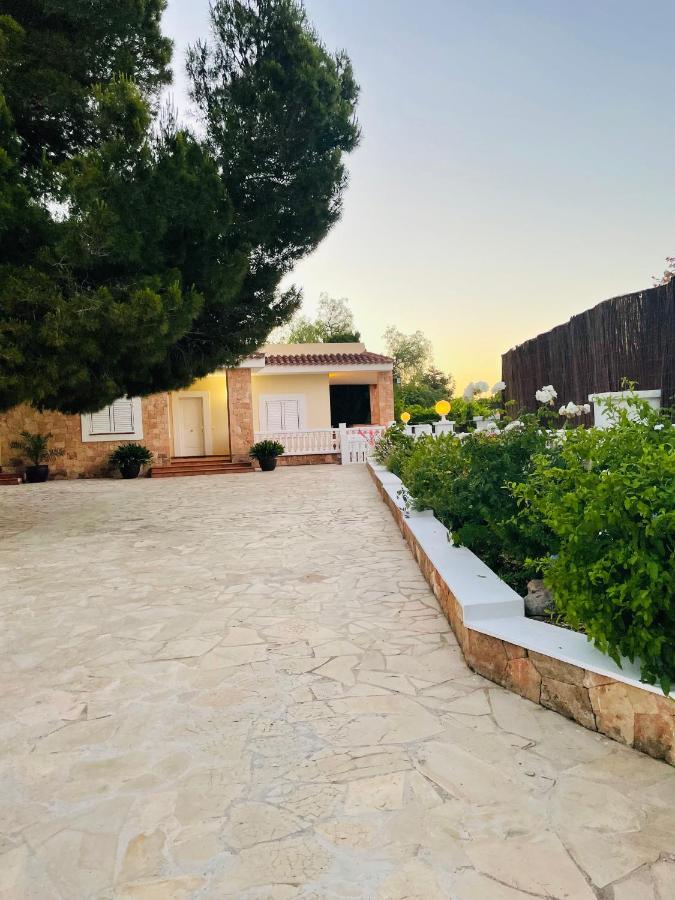 Villa Con Piscina Gigante Sant Francesc de s'Estany Extérieur photo