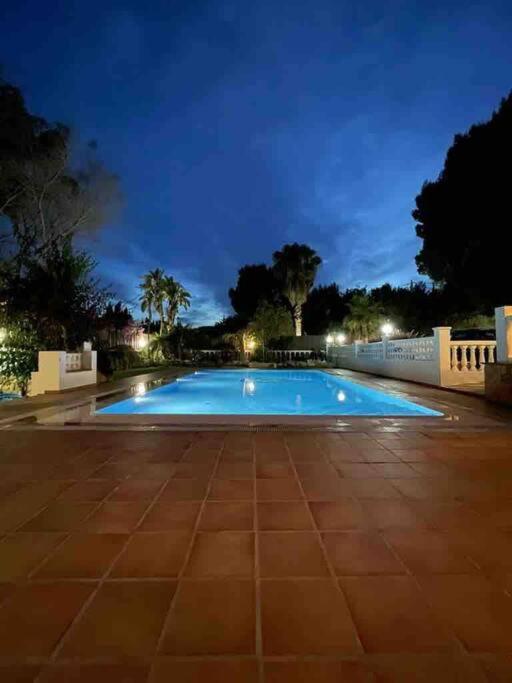 Villa Con Piscina Gigante Sant Francesc de s'Estany Extérieur photo